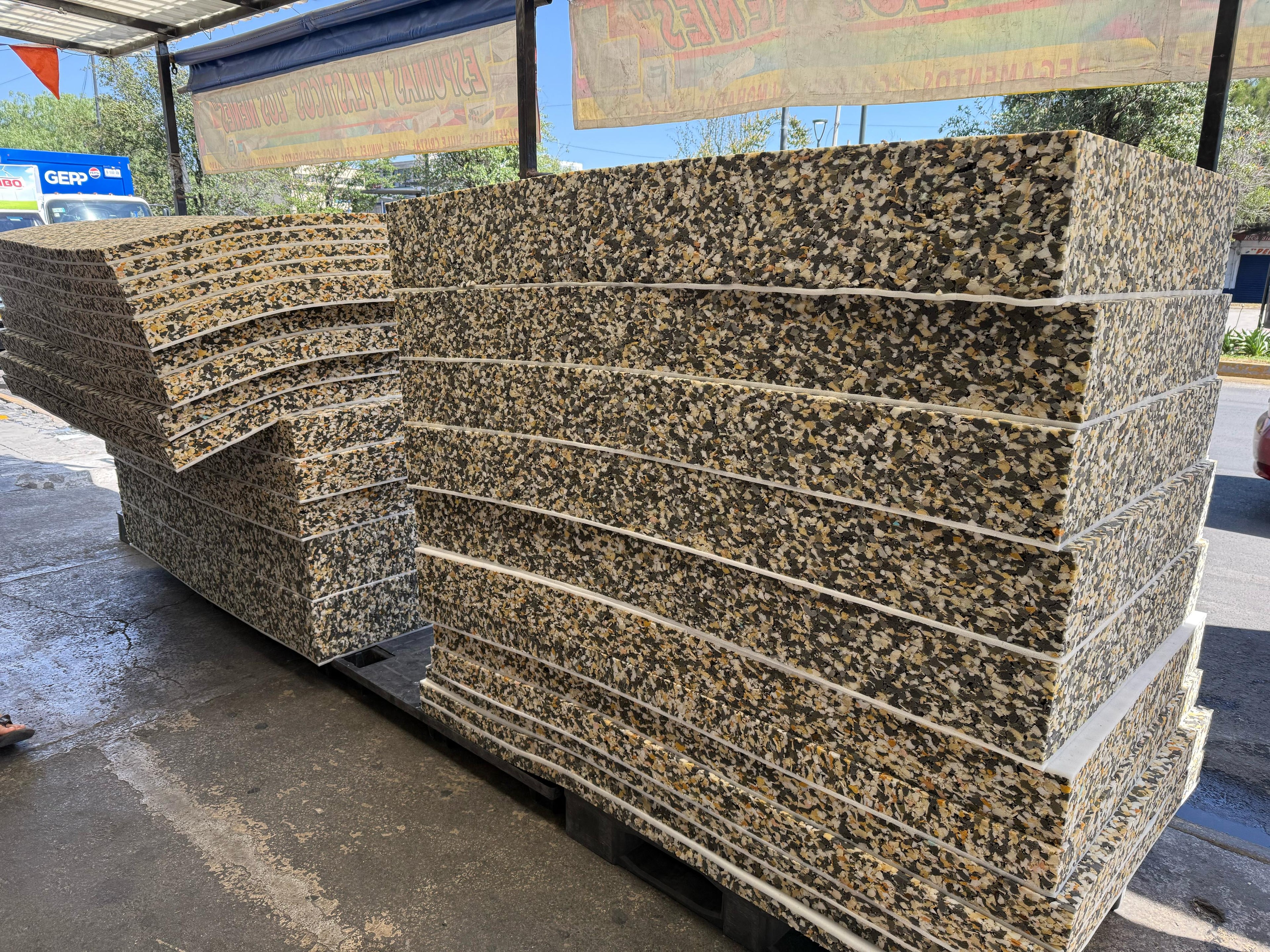 Aglutinado tamaño colchón